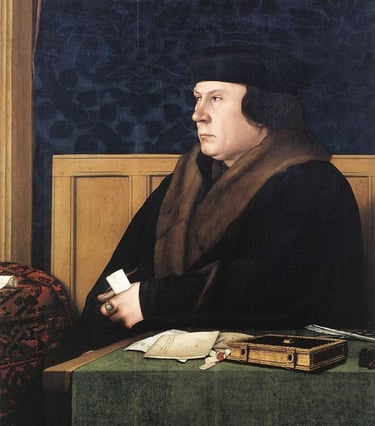 Portrait of Thomas Cromwell, painted by Hans Holbein the Younger