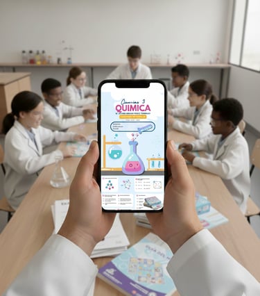 paquete completo de recursos digitales para docente de quimica