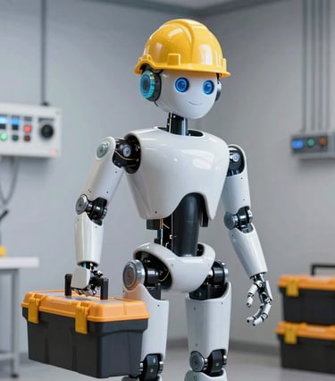 Agente de IA siendo electricista