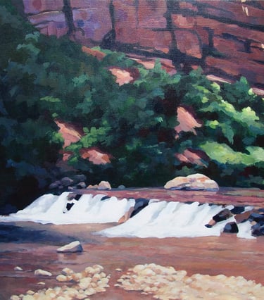 "Zion" Acrylic $800