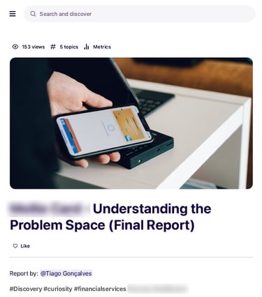 final report (blurred for nda purposes)