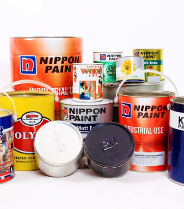 Custom tin cans by Pakistan Drums – steel containers for consumer and industrial products
