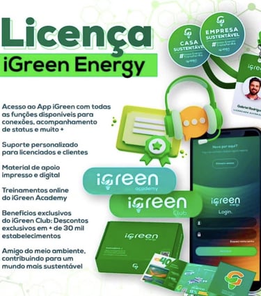 Licença iGreen Energy: cadastre-se para trabalhar com a melhor empresa de energia solar compartilhad