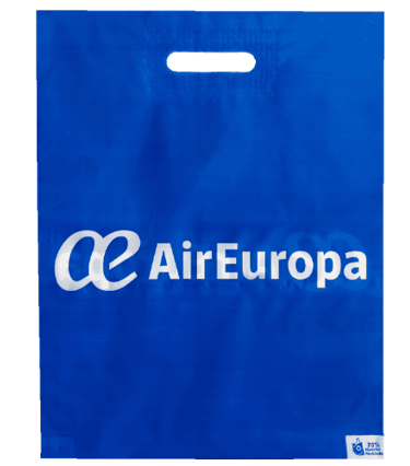 Air europa bolsa asa parche