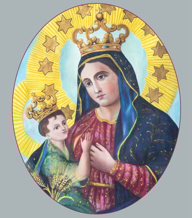 Image of Our Lady of Mercy, the Misericordia image.
