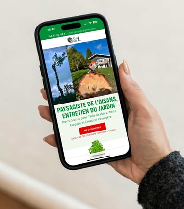 Site vitrine sur mesure