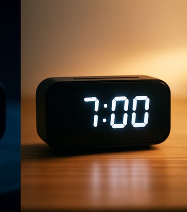 Hora para dormir e acordar