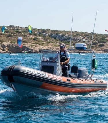Barco de Rescate Kitesurf de alquiler