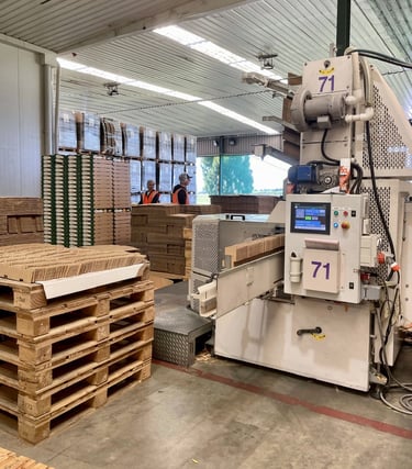 Máquinas para trabajar con los kiwis en new zealand