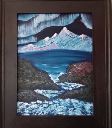 The Fairytale North (painting) Kylee Nicole Smith