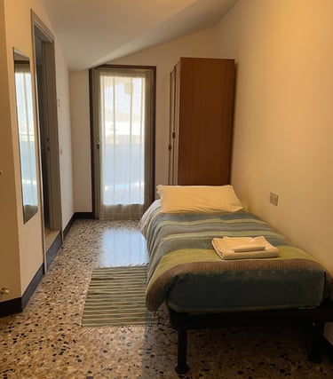 Camera singola dell'Hotel Aurora Colico