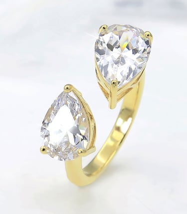 Bague en or et diamants