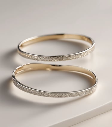 Close-up of a delicate Swiss-made ring resting on cream-colored fabric with soft natural light.