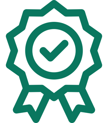 Green verification badge indicating Al-Azhar-certified teachers with ijazah
