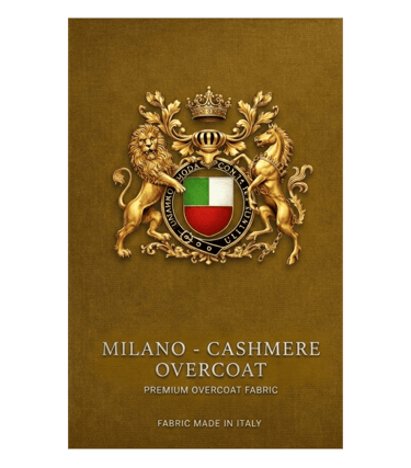 Milano cashmere overcoat fabric