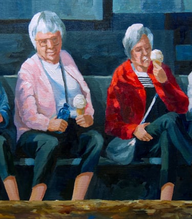 "Life Is Good" Acrylic $750