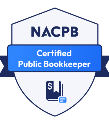 a certified public bookkeeper badge from the nacpb