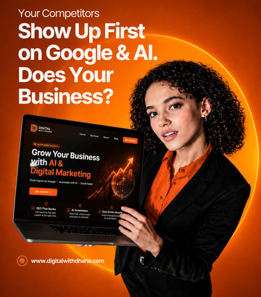 Digital With Dhana helping businesses in Mumbai and Dubai improve Google rankings, AI search visibil