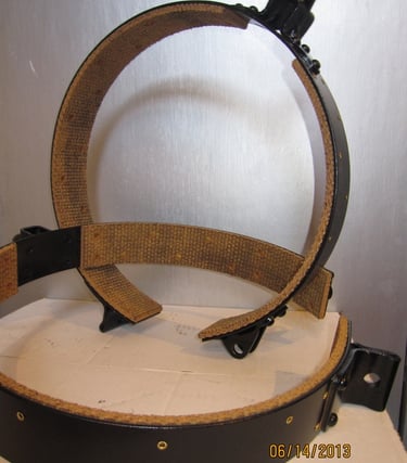 brake band fabrication relining, woven brake band friction materials by the brake experts at 260-426-3331