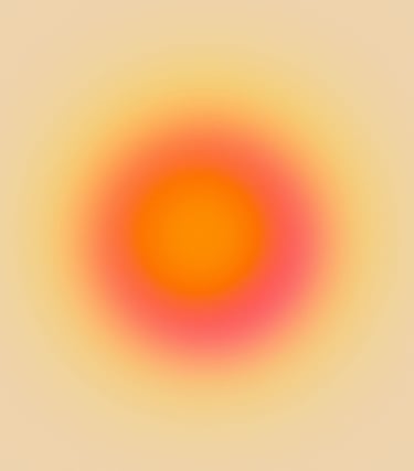 effet blur orange mind peace