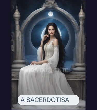 A Sacerdotisa no Tarot e a conexão com o sagrado