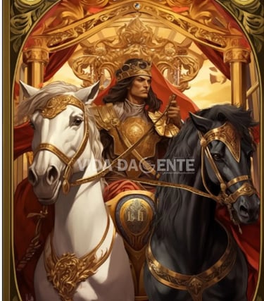 Instinto e Consciência: A Dualidade no Carro do #tarot