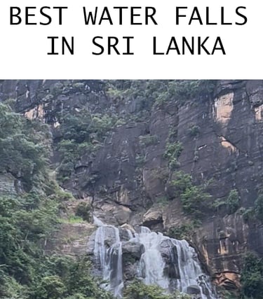 best water falls sri lanka