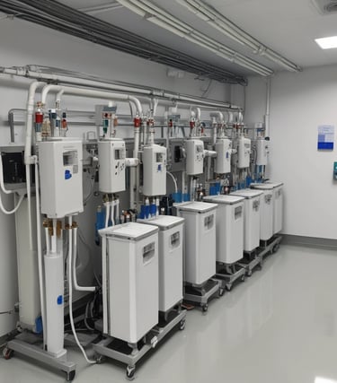 a water softener water treatment system