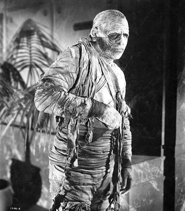 Lon Chaney as Kharis, the Mummy