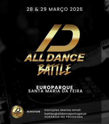 Evento de dança urbana com batalhas e DJ tocando ao vivo em palco