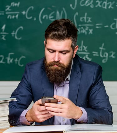 Attentive helps an educator with an easy to use app