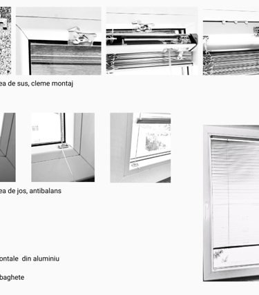 Jaluzele orizontale din aluminiu ASIGURAM MASURATOARE SI MONTAJ IN BUCURESTI SI ILFOV