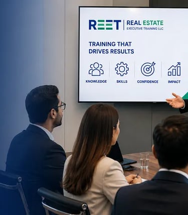 Real Estate Executive Training corporate Training