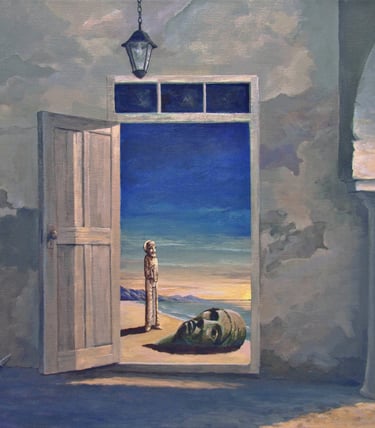 "Itinerant Memories" Acrylic $750
