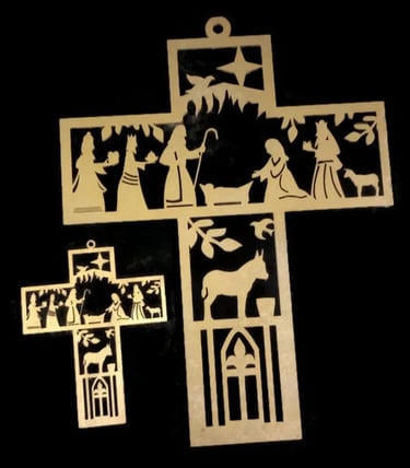 This Nativity Cross Is In High Demand at Christmas Time!