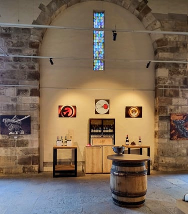 exposition photographie artistique d'Eléonore Parc, Marché aux Vins de Beaune