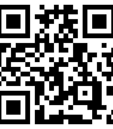 a qr coder with a black and white background