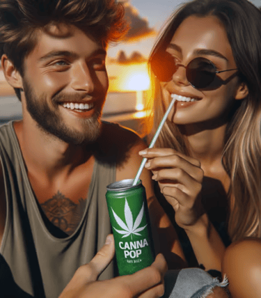 green can of Canna Pop