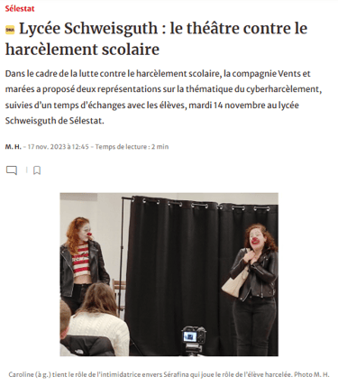 Article du 17 novembre 2023