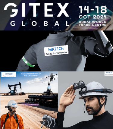 MRTECH 5G True AR glasses and Robotics Solution coming to GITEX 2024