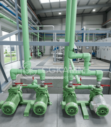 Sistema de bombeo realizado por Cgkamm