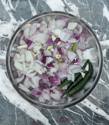 Sabut Masoor & Chana dal ingredients