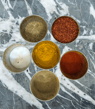 Sabut Masoor & Chana dal recipe spices requires  for recipe 