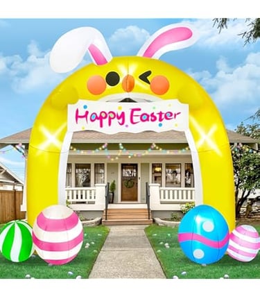 inflatable Easter arch