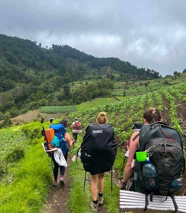 Wandern durch Guatemala