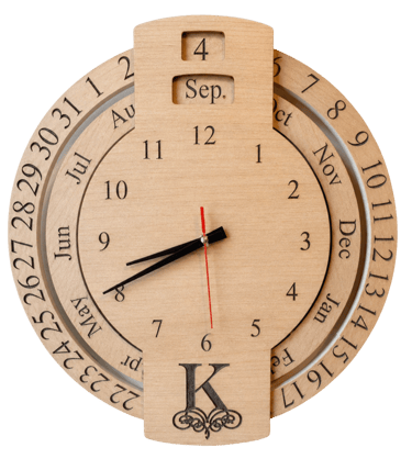 Light tone custom clock