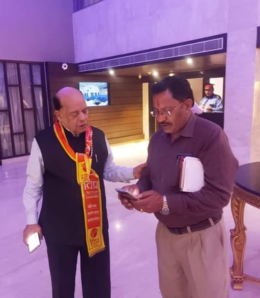 Hindi writer - Dr. Bechain Kandiyal