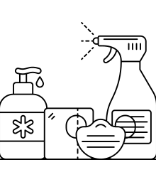 Product Registration UAE Service Icon for detergents and disinfectants