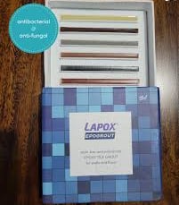 Lapox Epogrout - available in 22 color shades.