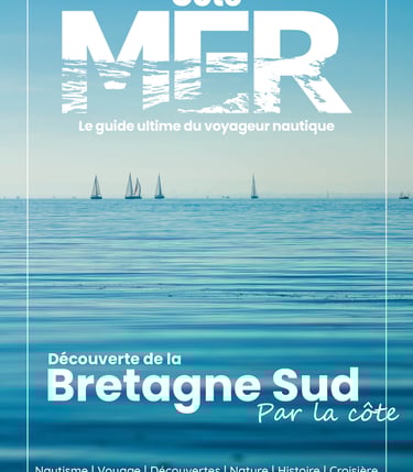 Couverture du guide Côté MER - Découverte de la Bretagne Sud par la côte